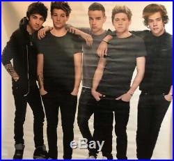 1D Rare One Direction Lifesize Promotional Display Collectible Vinyl Poster Roll