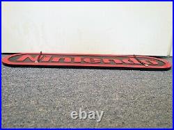 2.5 ft Official Nintendo Logo Hanging Store Display Sign Promo Very Rare