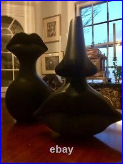 2 Large /Important Salvador Dali Perfume Factise For Store Display C 1980s Rare