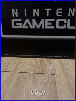 2003 Nintendo Gamecube Kiosk Store Display Sign Mario Rare Hollywood Video