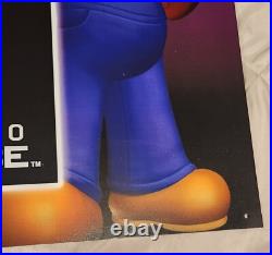 2003 Nintendo Gamecube Kiosk Store Display Sign Mario Rare Hollywood Video