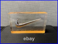 2005 NIKE Swoosh Logo Acrylic Store Display RARE Vendors Only