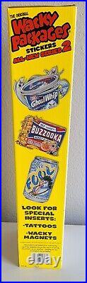 2005 Wacky Packages Ans2 Store Display 5 1/2 X 3 1/2 X 18 @ Super Rare @ 72ct