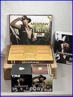 2009 RARE Tim McGraw Empty NEW Cologne Shelf Store Display Cardboard Boxes