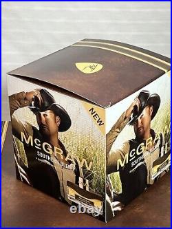 2009 RARE Tim McGraw Empty NEW Cologne Shelf Store Display Cardboard Boxes