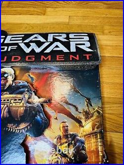 2012 Gears Of War Judgment X Box 360 Game Stop Store Display Standee Rare