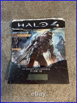 2012 Halo 4 Retail Store Display/Standee RARE