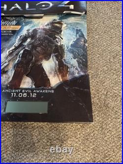 2012 Halo 4 Retail Store Display/Standee RARE