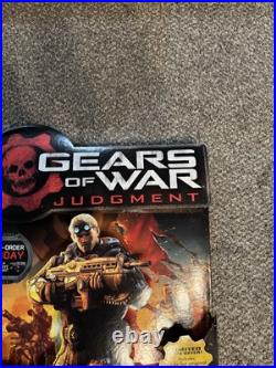 2013 Gears Of War Judgement Store Display/Standee Cardboard RARE