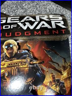 2013 Gears Of War Judgement Store Display/Standee Cardboard RARE
