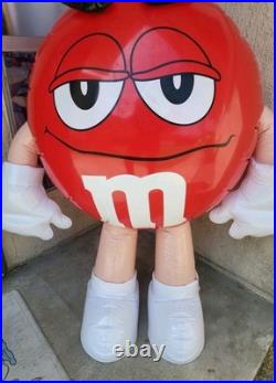 2016 Huge Inflatable 50 M&M Red Character Mars Promotional Store Display Rare