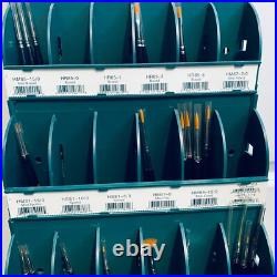38 Robert Simmons Hobby & Mini NOS Paint Brushes with Store Display Rare
