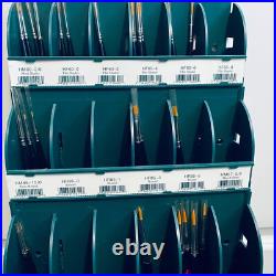 38 Robert Simmons Hobby & Mini NOS Paint Brushes with Store Display Rare