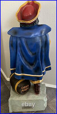4ft Captain Morgan Statue Store Display- Rare Old Style