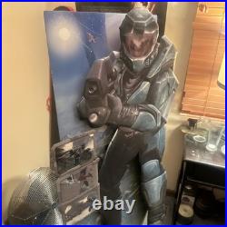 5 ft HALO Combat Evolved MASTER CHIEF STANDEE GAME STORE DISPLAY Vintage Rare