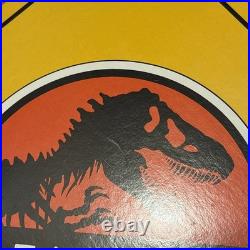 7x Vtg 1993 Jurassic Park Movie Hanging Display Signs Blockbuster Video RARE Set