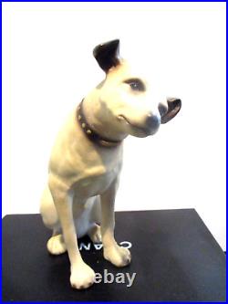 9.5x5 Rare Vintage Rca Nipper Store Display Mascot By Creative Decor Inc
