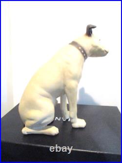 9.5x5 Rare Vintage Rca Nipper Store Display Mascot By Creative Decor Inc