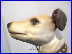 9.5x5 Rare Vintage Rca Nipper Store Display Mascot By Creative Decor Inc