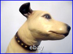 9.5x5 Rare Vintage Rca Nipper Store Display Mascot By Creative Decor Inc
