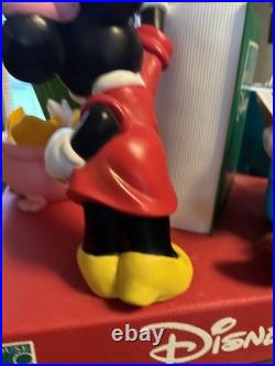 A Rare Disney Store Display Library Books, Goofy Mickey, Mini Donald Duck, 