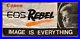 ANDRE AGASSI Canon EOS Rebel Camera Big Store Display Promo Tennis Banner RARE