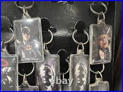AUTHENTIC 1992 Batman Returns Keychain Store Display! SUPER RARE! DC Comics