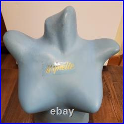 Alfa Display Co. New York Vintage Bust Dress Form Mannequin Store Display RARE