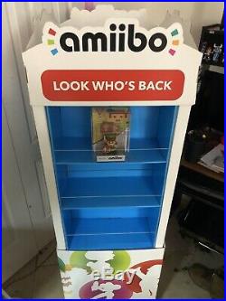 Amiibo Store Cardboard Display RARE