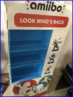 Amiibo Store Cardboard Display RARE