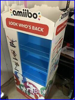 Amiibo Store Cardboard Display RARE