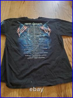 Amon Amarth Jomsviking Cardboard Store Display Very Worn Very Rare Tour Shirt