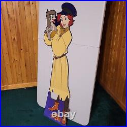 Anastasia Movie Video Cardboard Store Display 1997 Vtg Rare Fox