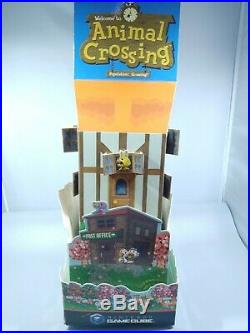 Animal Crossing PROMO Nintendo Store Display Hanging Cardboard Sign 2ft RARE