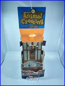 Animal Crossing PROMO Nintendo Store Display Hanging Cardboard Sign 2ft RARE