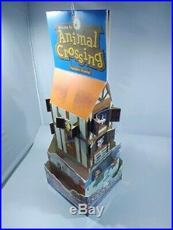 Animal Crossing PROMO Nintendo Store Display Hanging Cardboard Sign 2ft RARE