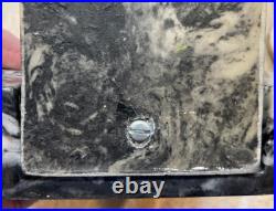 Antique Bronzed Baby Shoes Granite Store Display Decor Mercantile Rare