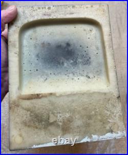 Antique Bronzed Baby Shoes Granite Store Display Decor Mercantile Rare