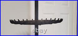 Antique Cast Iron Broom Display Rack Country Store Early 1900s RARE