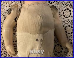 Antique Composition & Cloth Life Size Mannequin Store Display Baby Boy Doll Rare