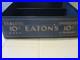 Antique Large Tin Counter Top Store Display Box Stand Blue Rare