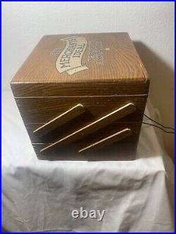 Antique Merchants ideal Harmonica Display Box. Rare