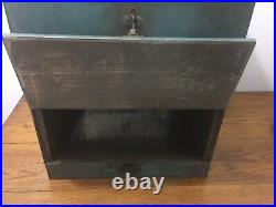 Antique Metal Millars Coffee General Store Display Bin 25X17 X16 Very Rare