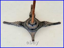 Antique Rare Warner Co Rochester NY Clothing Store Display Stand Cast Iron Base