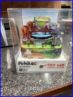 Arkitech US Landmarks Store Display Lights Motion RARE Walmart Demo