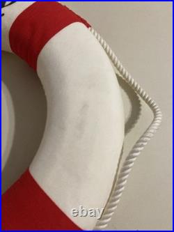 Authentic Juicy Couture Store Display Life Preserver Ring Advertising Decor RARE