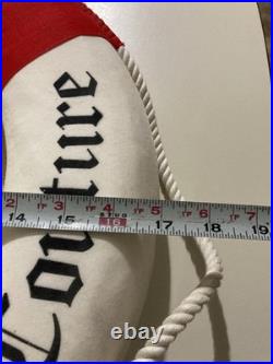 Authentic Juicy Couture Store Display Life Preserver Ring Advertising Decor RARE