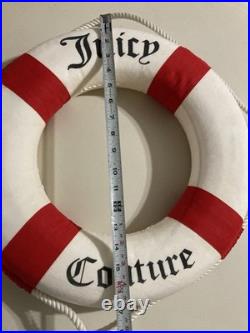 Authentic Juicy Couture Store Display Life Preserver Ring Advertising Decor RARE