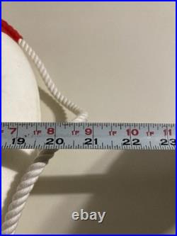Authentic Juicy Couture Store Display Life Preserver Ring Advertising Decor RARE