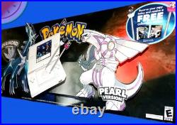 Authentic Ultra RARE Nintendo DS POKéMON DIAMOND and PEARL 3D Store Display Sign